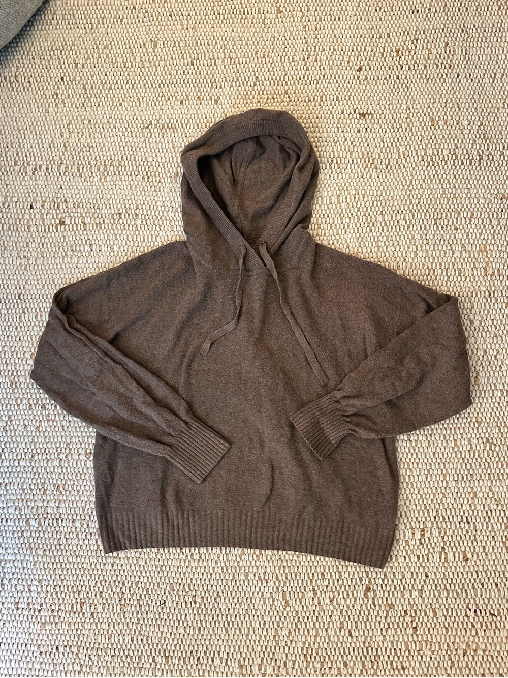 Women’s Brown Hooded Sweater